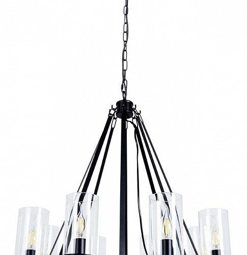 Подвесная люстра Arte Lamp Dalim A7014SP-8BK
