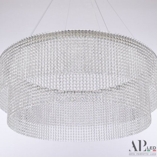 Подвесная люстра APL LED Sicilia SH02.93.C.Ni.4000