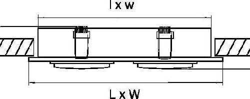 Точечный встраиваемый светильник Lightstar Singo 011622