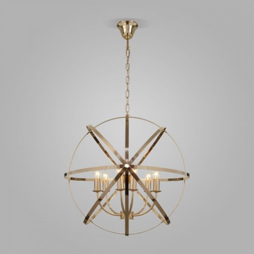 Подвесная люстра Eurosvet Santi 60139/6 золото