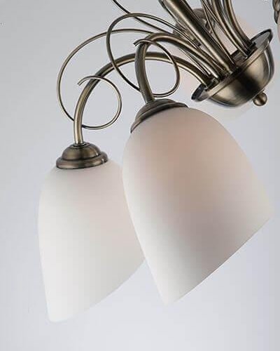 Потолочная люстра Eurosvet 30107/5 античная бронза