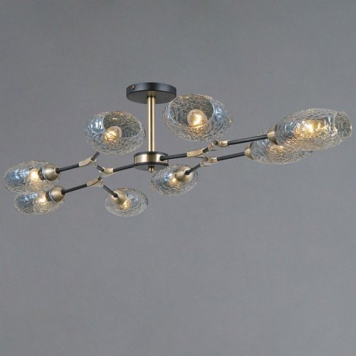 Светильник потолочный Illumico IL0272-8CSQ-25 BK AB TRENTO