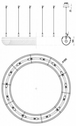 Подвесная люстра Favourite Monilibus 4015-15P Подвесная люстра Favourite Monilibus 4015-15P
