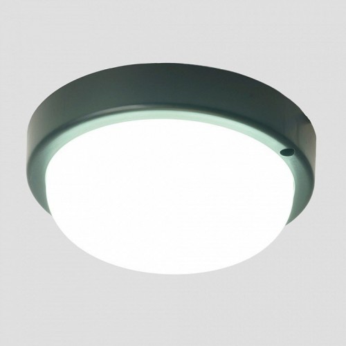 Светильник светодиодный пылевлагозащищённый Feron AL3005 в пластиковом корпусе 18W 4000K 220V IP65 черный 51471