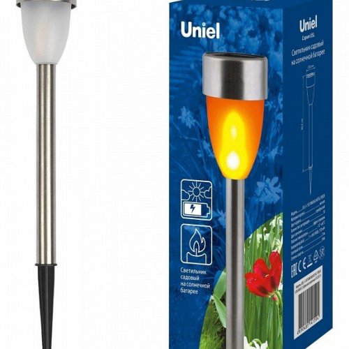 Наземный низкий светильник Uniel Metal torch UL-00007926