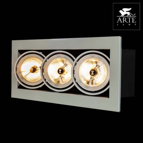 Точечный встраиваемый светильник Arte Lamp Cardani A5930PL-3WH Точечный встраиваемый светильник Arte Lamp Cardani A5930PL-3WH