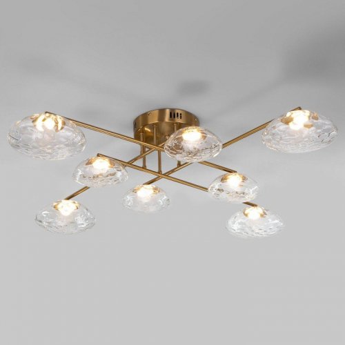 Потолочная люстра Ripple 50389 LED латунь Потолочная люстра Ripple 50389 LED латунь