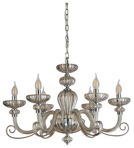 Подвесная люстра Newport ANNETTE 8626/C chrome cognac