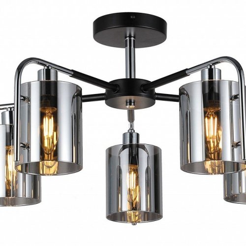 Потолочная люстра Escada Elegant 671/5P Chrome Потолочная люстра Escada Elegant 671/5P Chrome