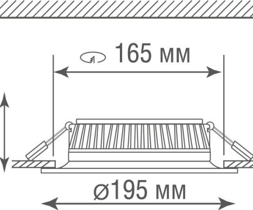 Точечный светильник Donolux Ritm DL18891NW24W Точечный светильник Donolux Ritm DL18891NW24W