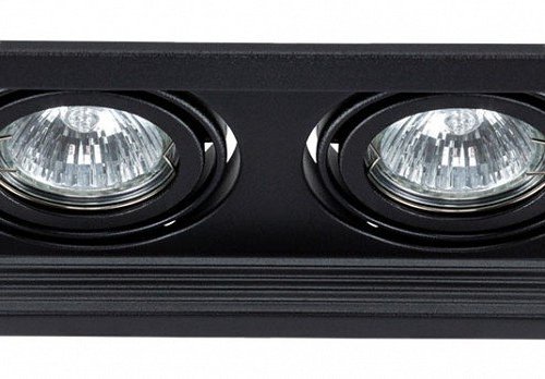Точечный светильник Arte Lamp Canis A6661PL-2BK Точечный светильник Arte Lamp Canis A6661PL-2BK