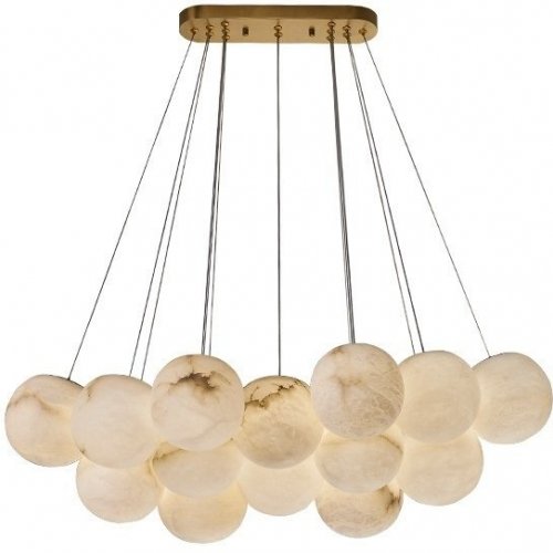 Подвесная люстра Fluorite Unity FL1048-19PO