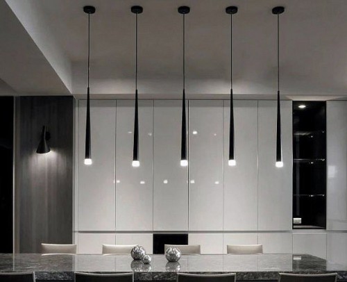 Подвесной светодиодный светильник Italline IT03-1428 black