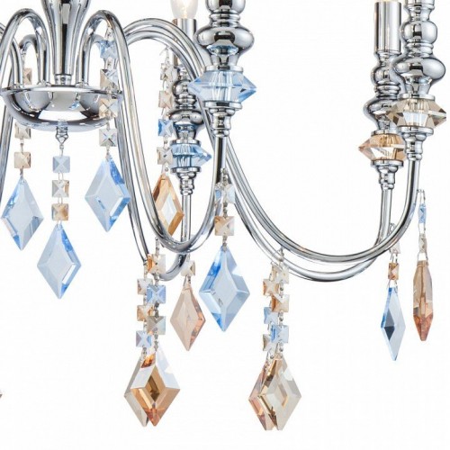 Подвесная люстра Lucia Tucci Maya 4450.8 Chrome