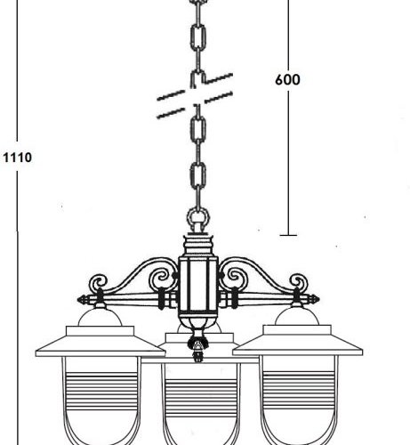 Уличный светильник подвесной Oasis Light TITAN 84770 3 02 Bl Уличный светильник подвесной Oasis Light TITAN 84770 3 02 Bl