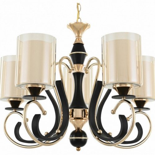 Подвесная люстра Arte Milano Florentia-2237 302237/5 Bk/Gd