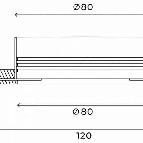 Встраиваемый светильник Hesby Lighting Leitrim HSBL_0233