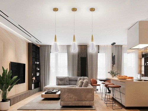 Подвесной светильник Natali Kovaltseva Triangle LED LAMPS 81117/1C Подвесной светильник Natali Kovaltseva Triangle LED LAMPS 81117/1C