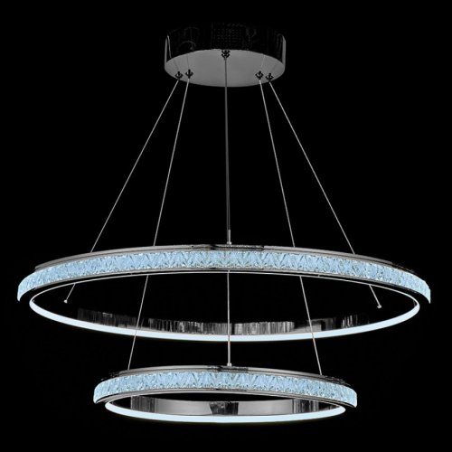 Подвесная люстра Aida LE7707/800-2K Black Chrome