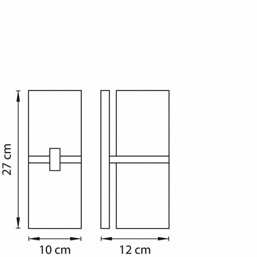 Настенный светильник Lightstar Qubica 805620 Настенный светильник Lightstar Qubica 805620
