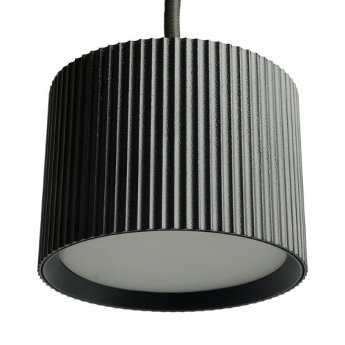 Светильник потолочный Feron Barrel HL4588 ARIA  levitation 12W, 230V, GX53, черный, на подвесе 1,7 м