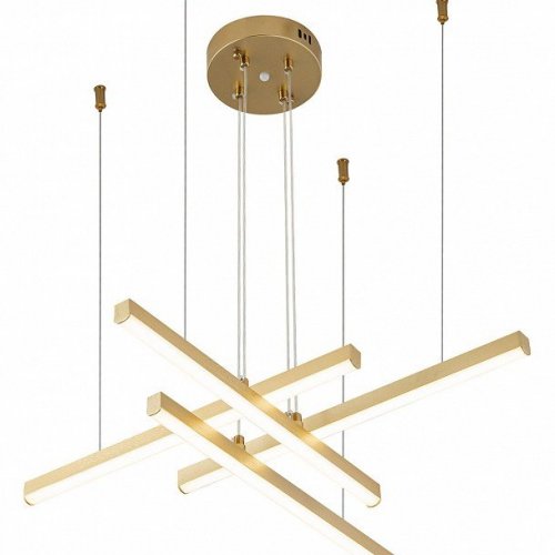 Подвесная люстра Indigo Paralleli 14017/4P Gold