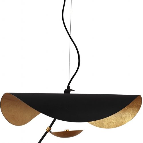 Подвесной светильник 8821 8821P/D600 black/gold