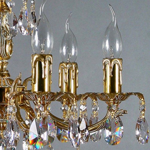 Подвесная люстра Ambiente by Brizzi Benisa 2226/6 WP Tear Drop Подвесная люстра Ambiente by Brizzi Benisa 2226/6 WP Tear Drop