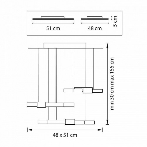 Подвесной светодиодный светильник Lightstar Favo 750221 Подвесной светодиодный светильник Lightstar Favo 750221