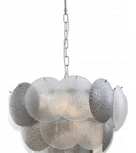 Подвесная люстра iLamp Rivoli 15617-9 CR+MULT Подвесная люстра iLamp Rivoli 15617-9 CR+MULT