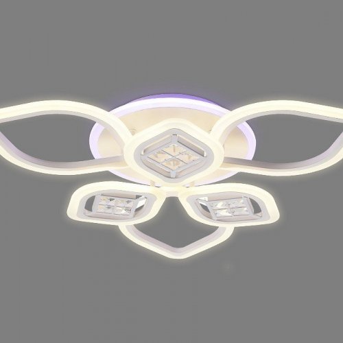 Потолочная светодиодная люстра Ambrella light Ice FA282 Потолочная светодиодная люстра Ambrella light Ice FA282