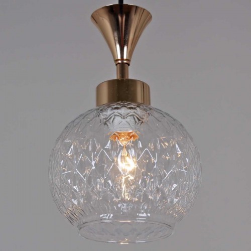 Подвесной светильник Reluce 10080-0.9-01 BK+FG Подвесной светильник Reluce 10080-0.9-01 BK+FG