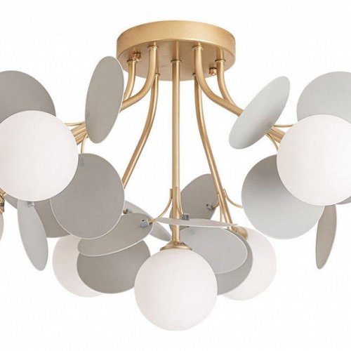 Потолочная люстра Arte Lamp Peacock A1369PL-7GY