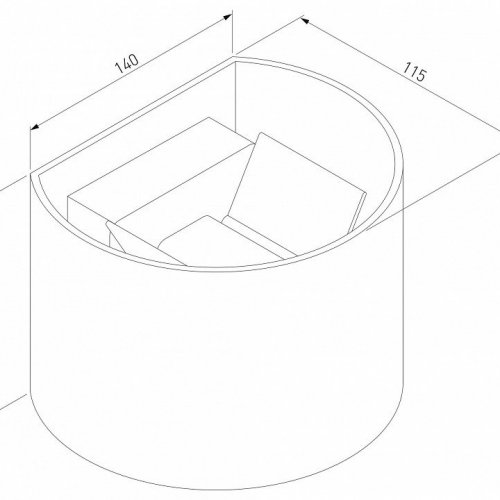Накладной светильник Elektrostandard Blade 1518 TECHNO LED
