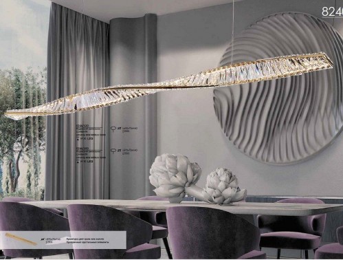 Подвесной светильник Newport 8240 8244/120 gold