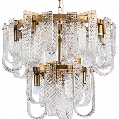 Подвесная люстра Indigo Brina 12027/12P Brass Подвесная люстра Indigo Brina 12027/12P Brass