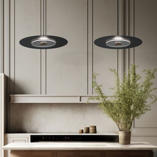 Подвесной светильник Eurosvet Kontur 40030/1 LED / черный Подвесной светильник Eurosvet Kontur 40030/1 LED / черный