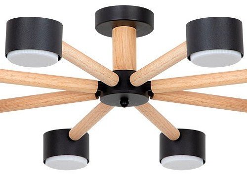 Потолочная люстра Arte Lamp Tenda A1624PL-8BK