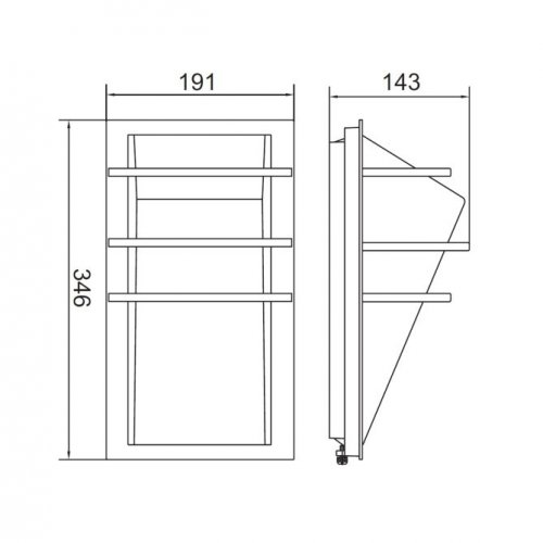Настенный светильник уличный SIDNEY 1847A Bl Настенный светильник уличный SIDNEY 1847A Bl