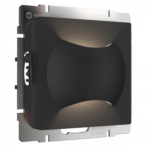 Встраиваемая LED подсветка Werkel Moon черный матовый W1154508 4690389185601 Встраиваемая LED подсветка Werkel Moon черный матовый W1154508 4690389185601