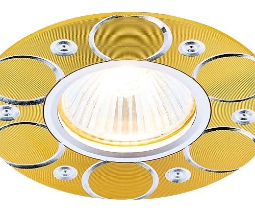 Встраиваемый светильник Ambrella light Classic A808 AL/G Встраиваемый светильник Ambrella light Classic A808 AL/G