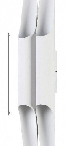 Настенный светильник Crystal Lux CLT 332W4-V2 WH-WH Настенный светильник Crystal Lux CLT 332W4-V2 WH-WH