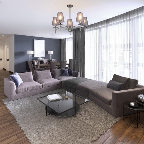 Потолочная люстра Escada Faith 694/5PL Nickel