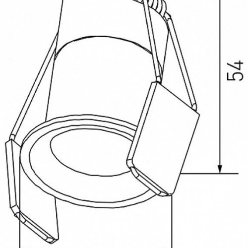 Встраиваемый светильник DesignLed HIDDEN 00-00006642