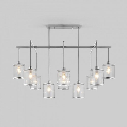 Потолочная люстра Eurosvet Inari 60144/10 хром Потолочная люстра Eurosvet Inari 60144/10 хром