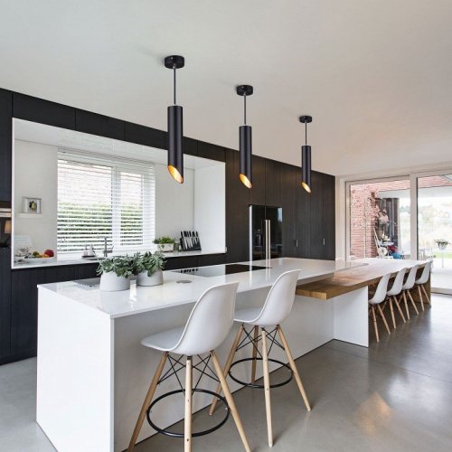 Подвесной светильник Eurosvet 7011 MR16 BK/GD черный/золото Подвесной светильник Eurosvet 7011 MR16 BK/GD черный/золото