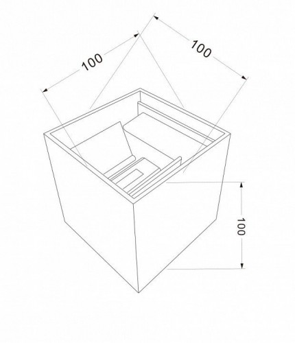 Уличный настенный светодиодный светильник Maytoni Fulton O572WL-L6B Уличный настенный светодиодный светильник Maytoni Fulton O572WL-L6B