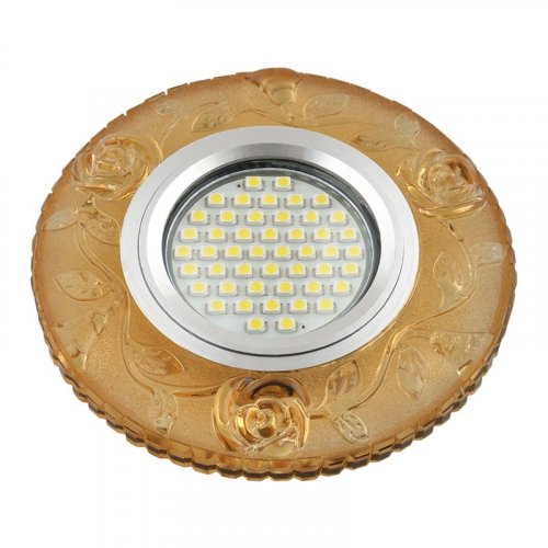 Встраиваемый светильник Fametto Luciole DLS-L150 Gu5.3 Glassy/Yellow