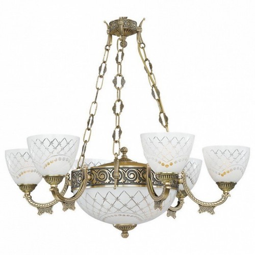 Подвесная люстра Reccagni Angelo L 7052/6+2 Подвесная люстра Reccagni Angelo L 7052/6+2