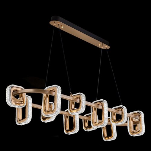 Подвесная люстра Theona LE7701/12L Grey/Gold